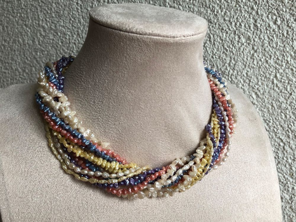 Catenine: Echte Perlen Kette – Usato da Spiegel b. Bern venduto da Rogger72 1