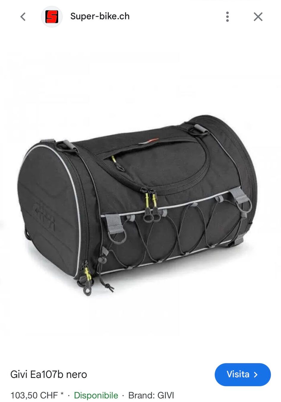 Givi Topcase: Moto bag Givi – Usato da Lugano venduto da _tuttifrutti_ 4