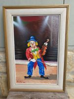 Gemälde der Clown von Ernst Fuchs 1994
