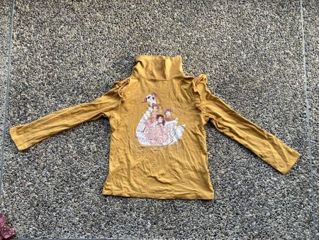 Rollkragen, Unterziehpullover, Schwan Gr. 128