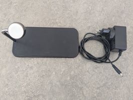 ZENS Dual + Watch Fast Wireless Charger Ladestation schwarz