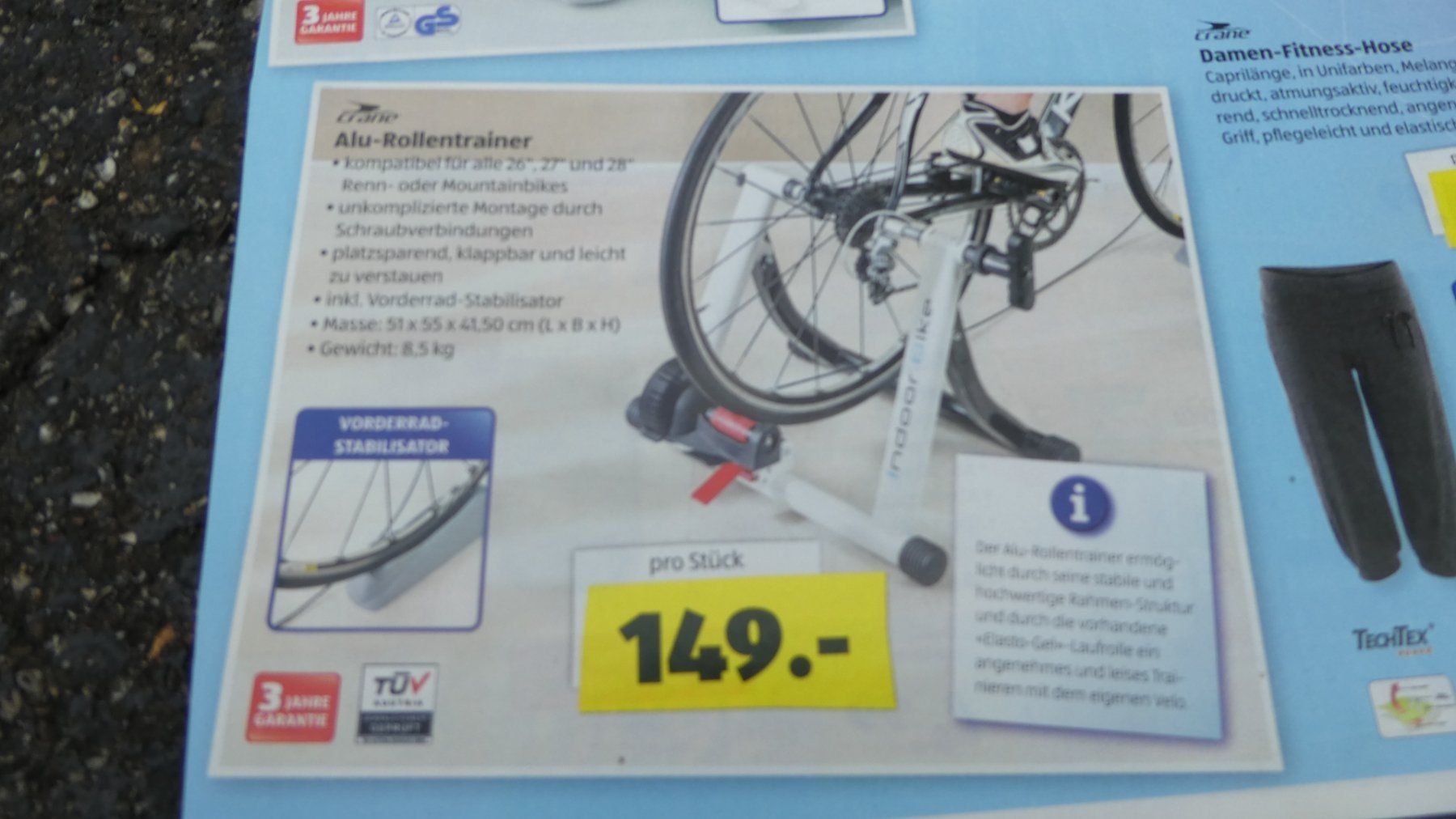 Hometrainer: CRANE Velo-Indoortrainer – Usato da Allenwinden venduto da Zuger89 3