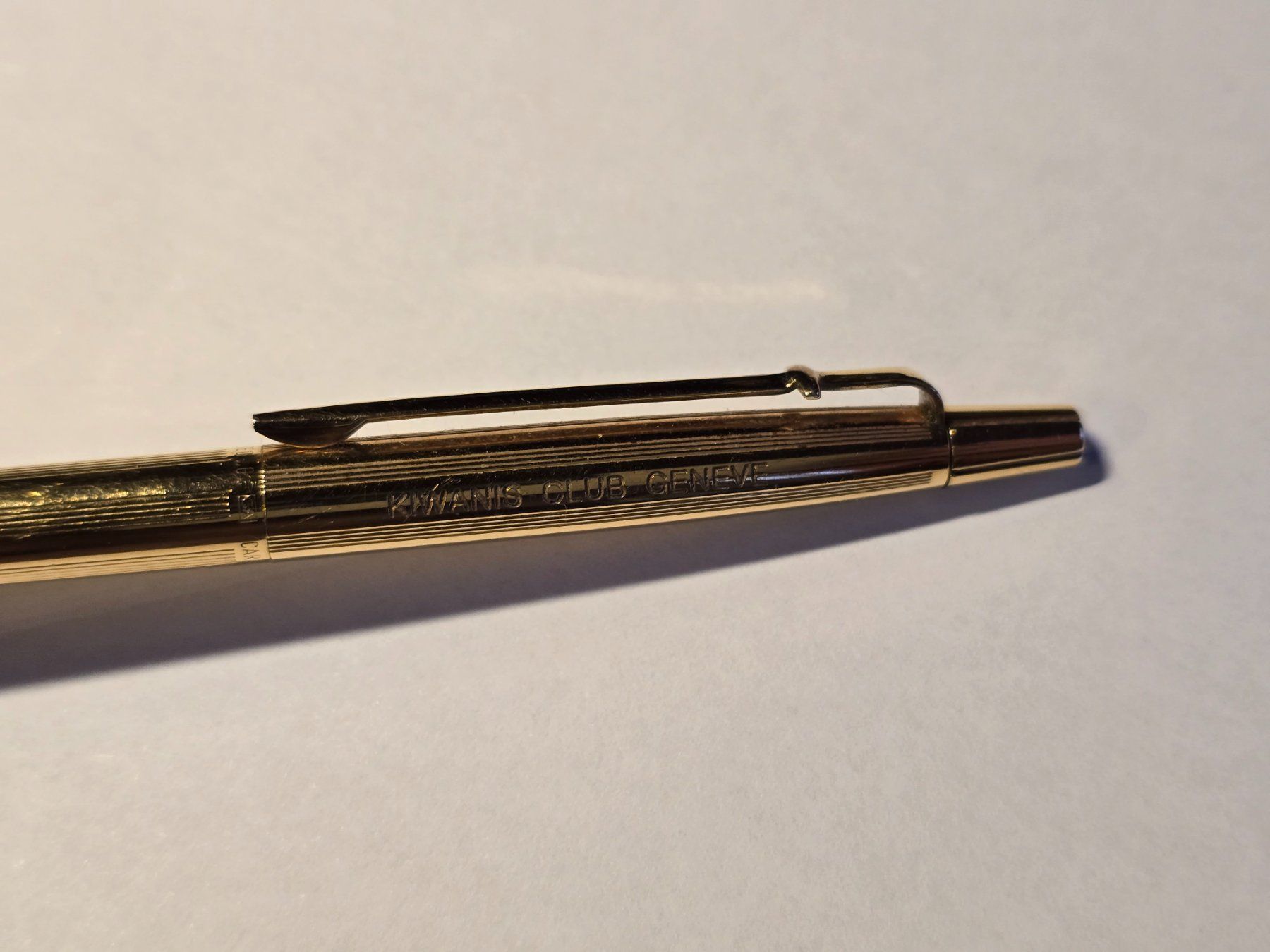 Caran D'Ache Penna & Evidenziatori: Stylos-billes Caran d'Ache plaqués or – Usato da versoix venduto da moonkey02 3