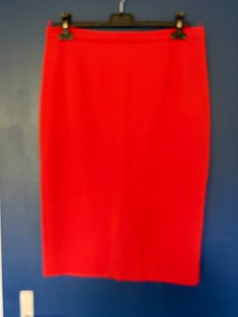 MaxMara Bleistiftrock rot Grösse 38 guter Zustand