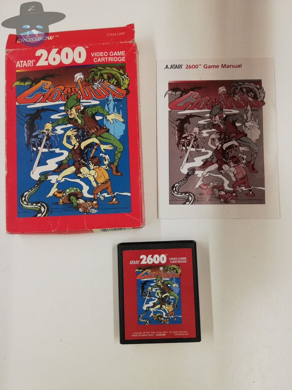 Atari Giochi: Crossbow (red box) / Atari VCS 2600 – Usato da St. Gallen venduto da zorro_dc
