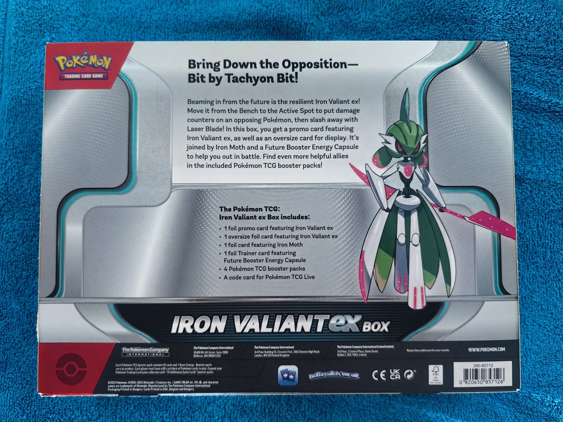 Pokémon Sammelbilder & Trading cards: Iron Valiant ex Box – Neu und originalverpackt aus Dübendorf von Exory 1