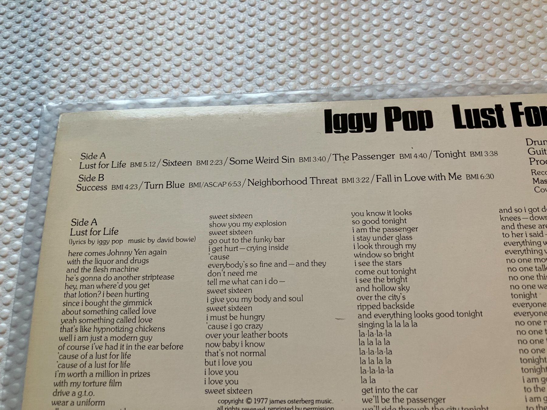 Vinyles: Iggy Pop – D'occasion à Aarwangen par Jukebox3 3