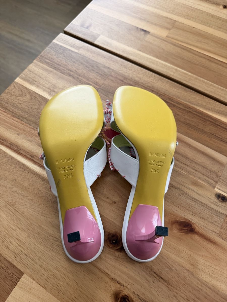 Baldinini Scarpe da donna: Baldinini Pantoletten mit Absatz, Grösse 38.5 – Usato da Muolen venduto da ginmelz 3