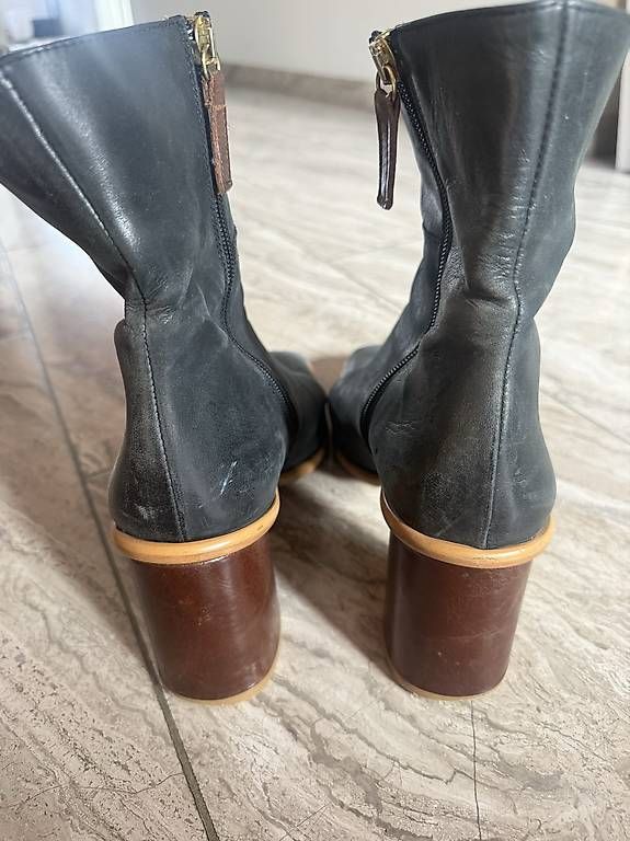 Damenschuhe: Alohas square toe black boot EUR 40 – Gebraucht aus Zürich von Aes_1290 3