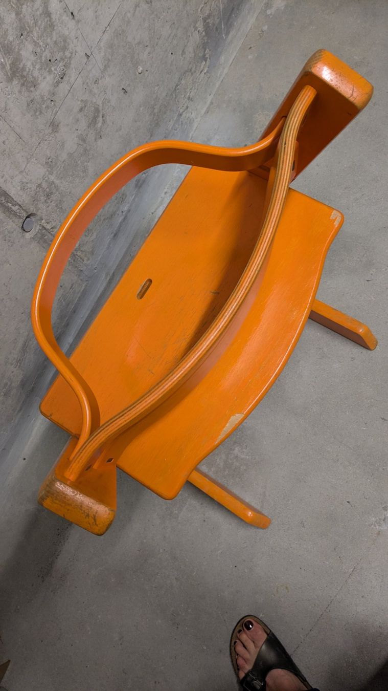 Stokke Hochstühle: Trip Trap orange – Gebraucht aus Adliswil von bibuubib 3