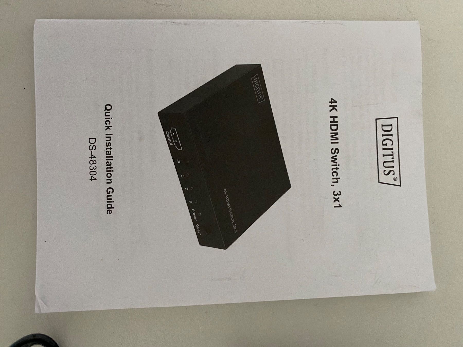 Unità & Adattatore: Digitus - 4k HDMI Switch 3x1 – Usato da Lungern venduto da Gjump 2