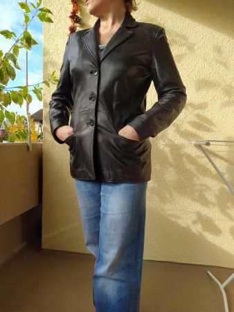 Lederjacke