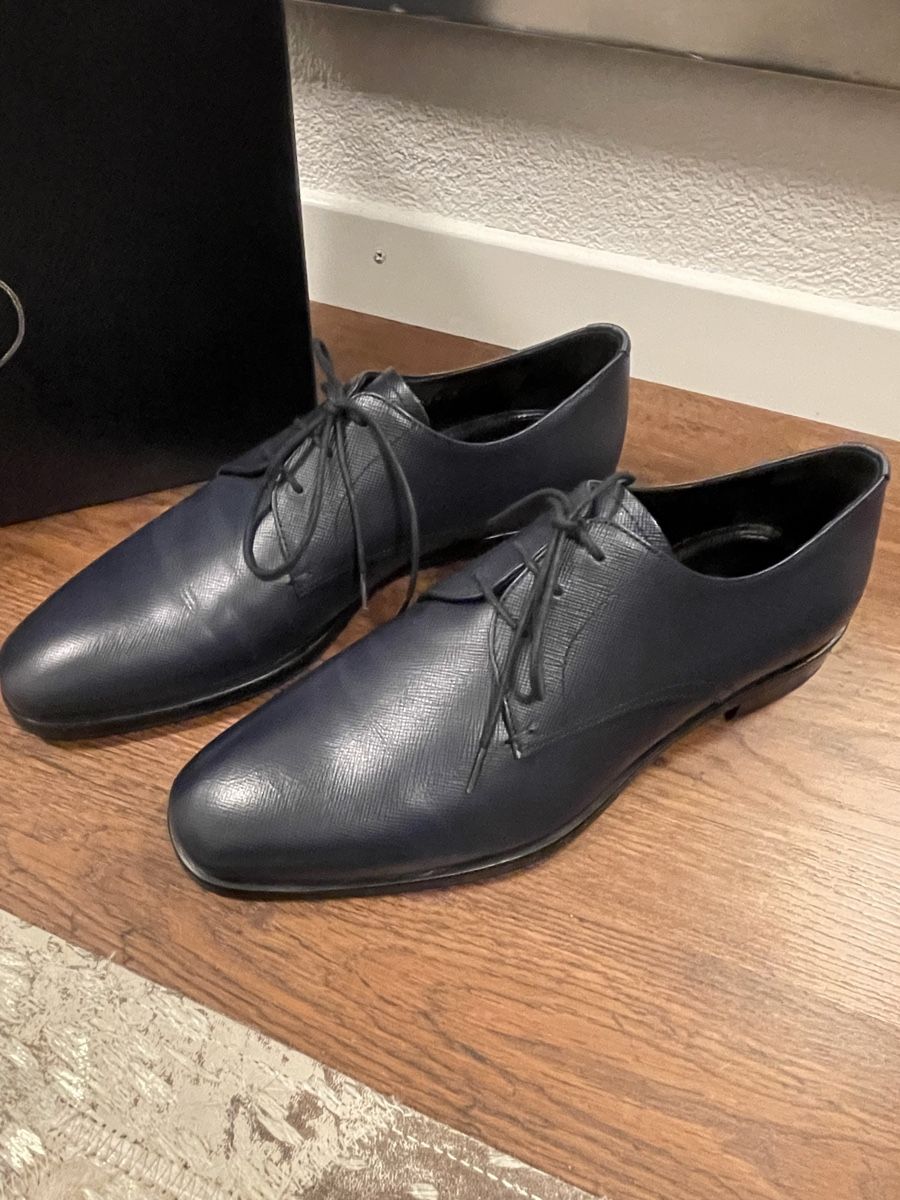 Prada Scarpe da uomo: Prada Modell Saffiano Schuhe Size UK5/ EU39 – Usato da Uznach venduto da Player6 4