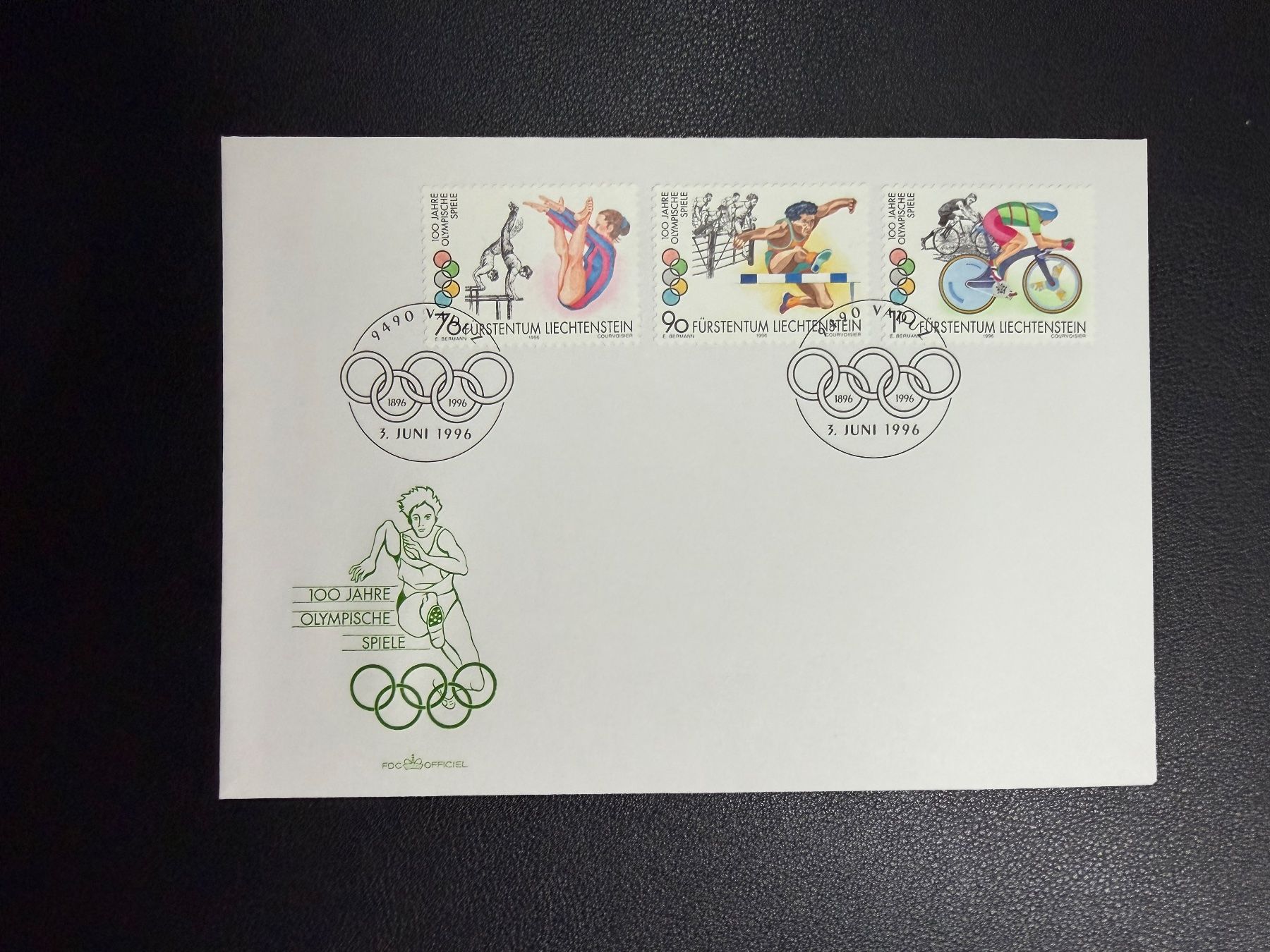 Tutti i francobolli: Liechtenstein FDC 1996 – Usato da oberrüti venduto da jeanmei