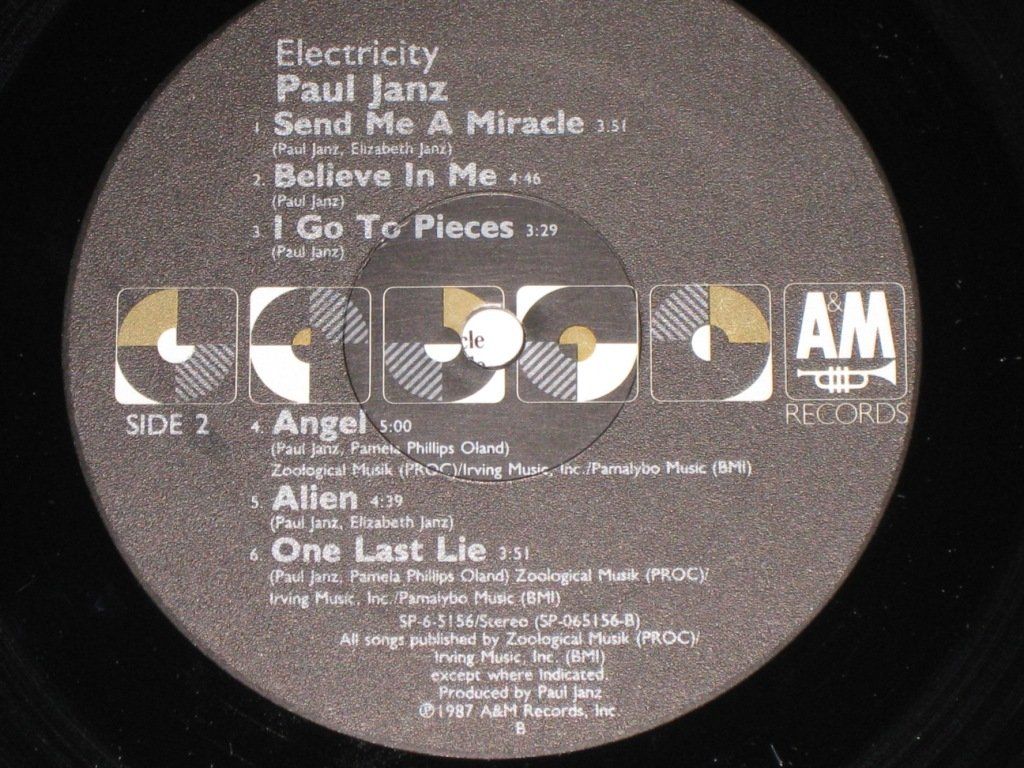 Dischi in vinile: LP - PAUL JANZ - ELECTRICITY – Usato da Steckborn venduto da Quo7 2