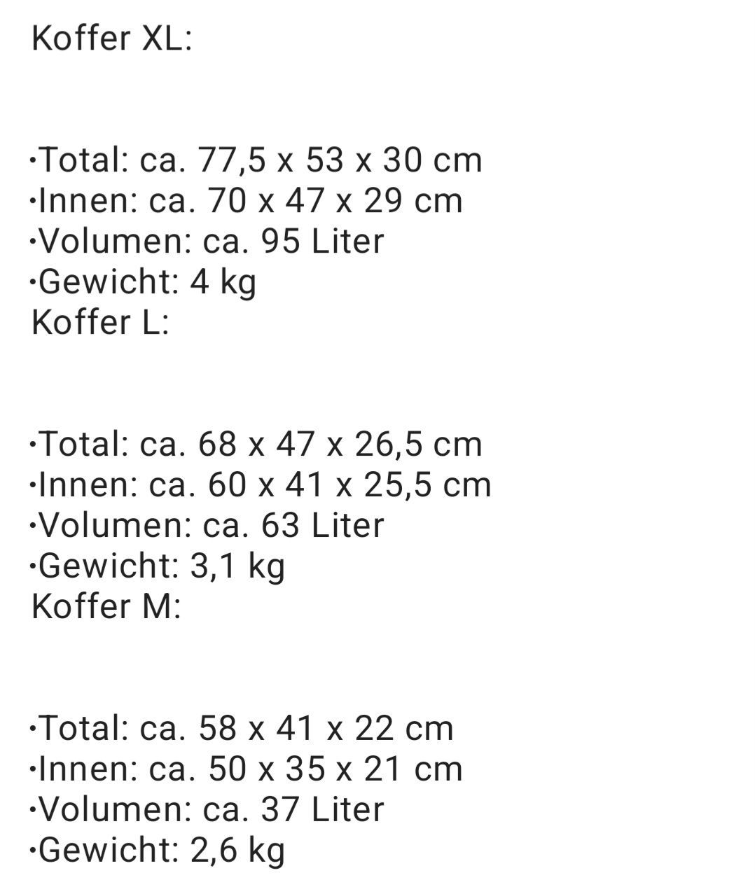Reisekoffer: Koffer Set – Neu und originalverpackt aus Seengen von Allshop1 4