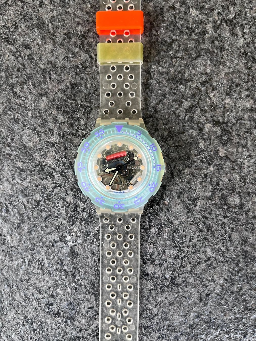 Swatch Orologi: Swatch Armbanduhr SDK107 "BLUE ICE" – Usato da Allschwil venduto da Zermatt 2