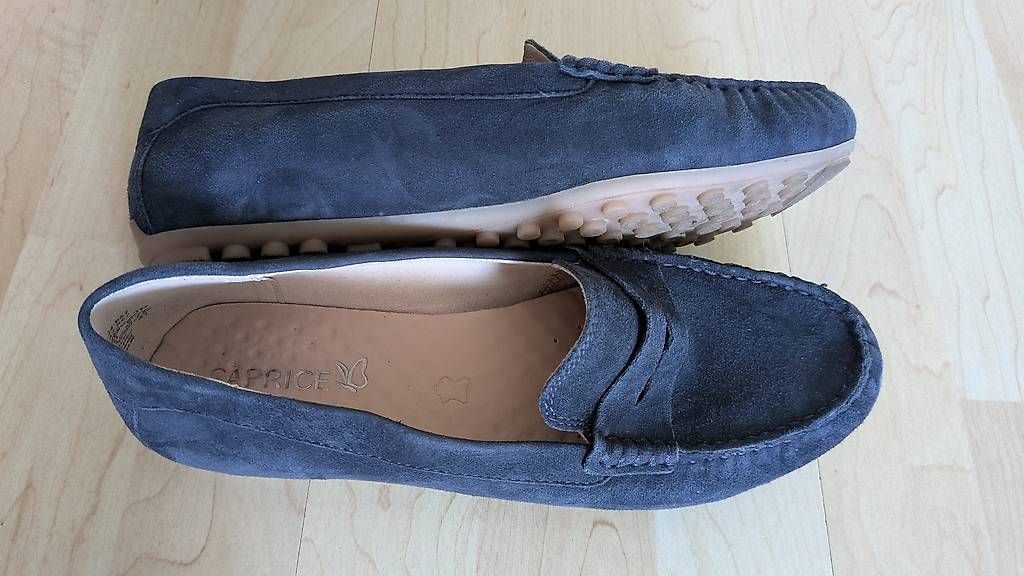 Damenschuhe: Moccassin blau  – Gebraucht aus Wallisellen von ist_yj9n 1