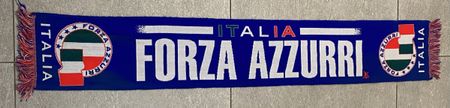 Original Italien Fan Schal Forza Azzurri!