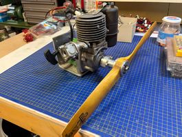 Flugzeugmotor, Oldtimer, Vintage. Top Zustand, Rarität!
