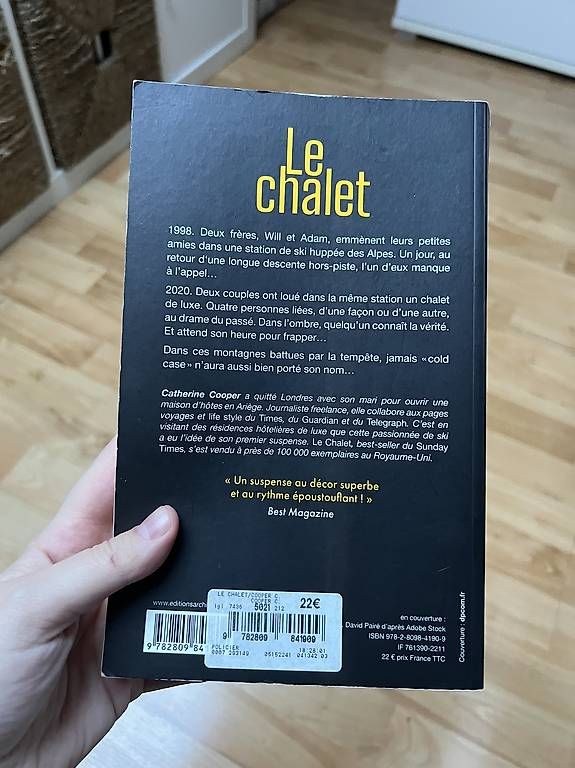Bücher: Livre Le chalet - Catherine Cooper – Gebraucht aus Bossonnens von noemie_01 1