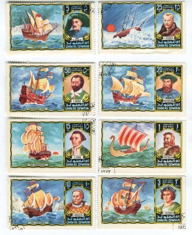 Tutti i francobolli: Briefmarken "Schiffe. Kolumbus, Magellan, Vasco da Gama". – Nuovo e nell'imballaggio originale da Basel venduto da Butsch5