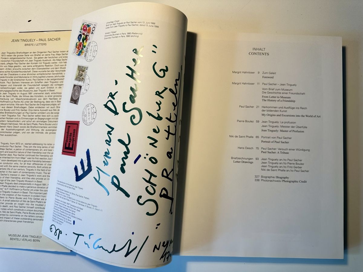 Libri: Kunstbuch Jean Tinguely1996 – Usato da Zürich venduto da bella027 4