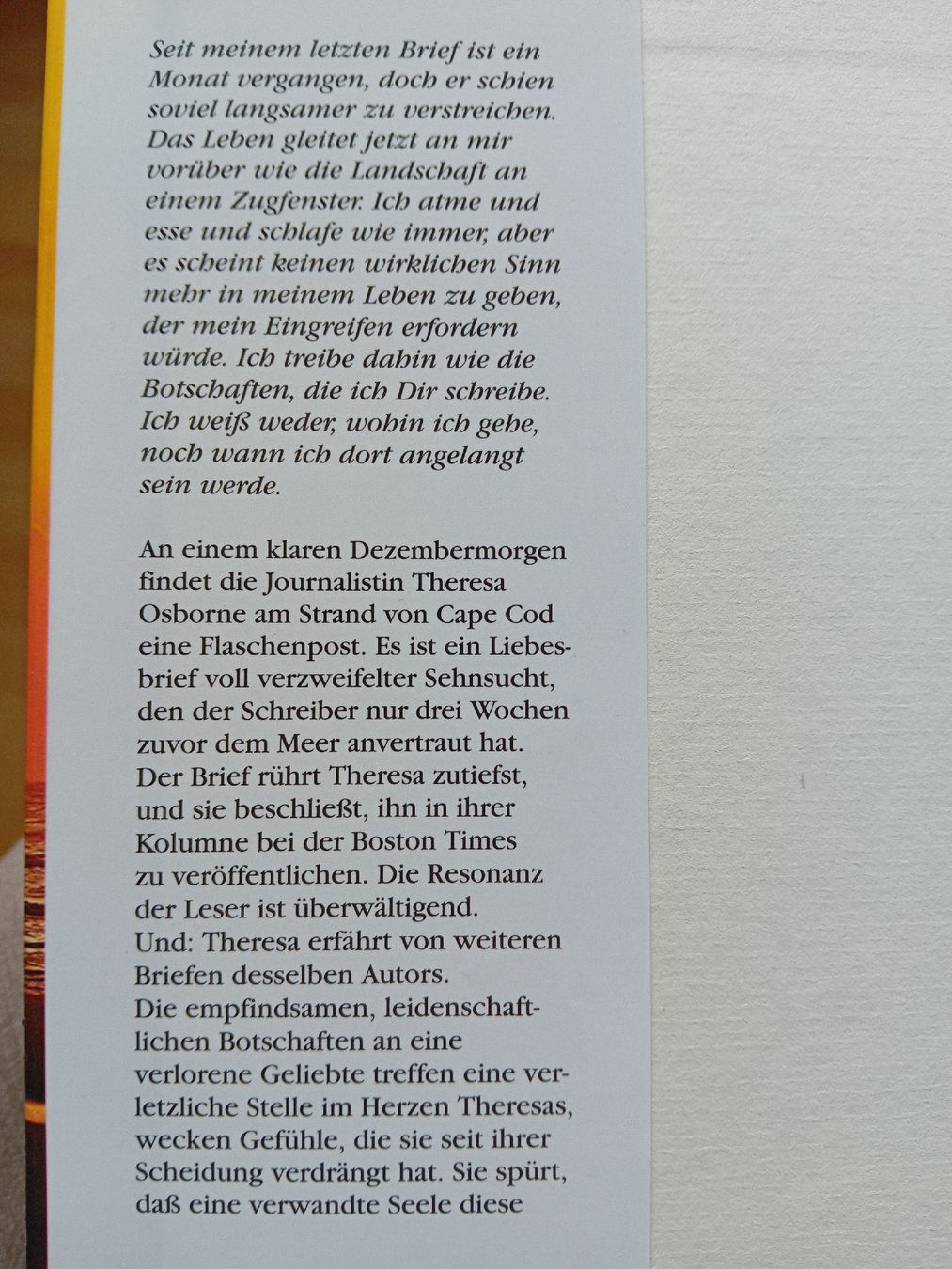 Libri: Buch: "Weit wie das Meer" – Nuovo (secondo la descrizione) da Witterswil venduto da hele04 2