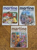 Lot de 3 livres Martine : Cadeau, Maison, Bicyclette.