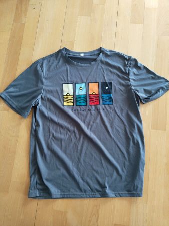 Graues Sommer T-Shirt, Grösse M, neuwertig, neu!