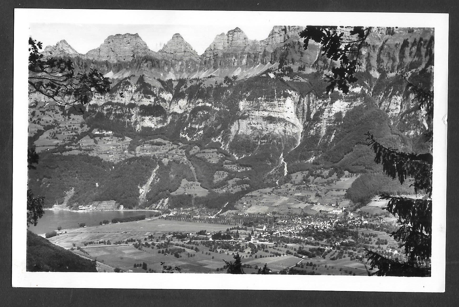 Cartoline postali: Walenstadt mit Churfirsten – Usato da Olten venduto da clotaldi