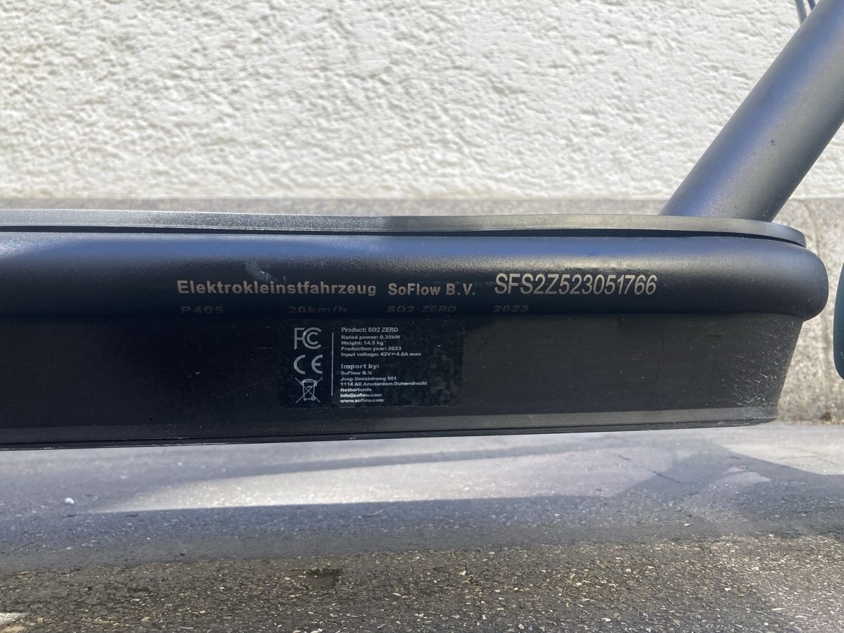 Scooter: E-Scooter SoFlow SO2 Zero – Usato da Zürich venduto da selectionboutique 7