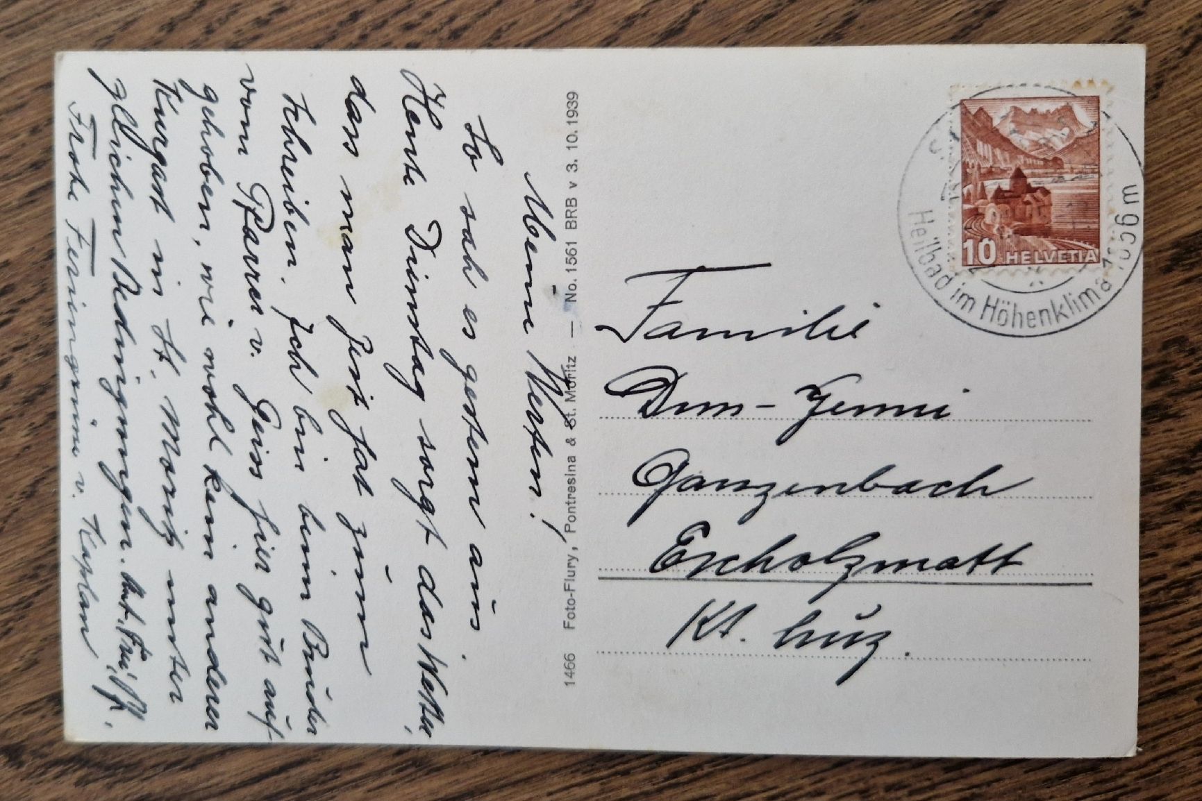 Cartes postales: Diavolezza Hütte 1940iger Jahre – D'occasion à Ebikon par Donar50 1