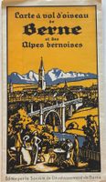 Tourismus Karte, Bern, viele Bilder, Künstler: Linck