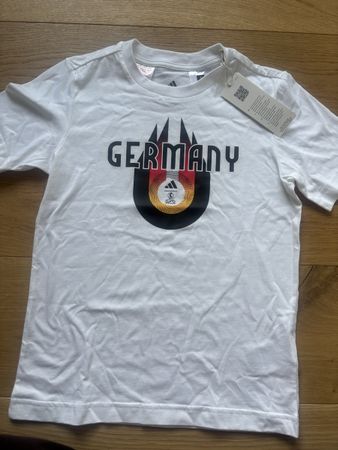 Adidas Deutschland T-Shirt, Kindergrösse 140, Neu!
