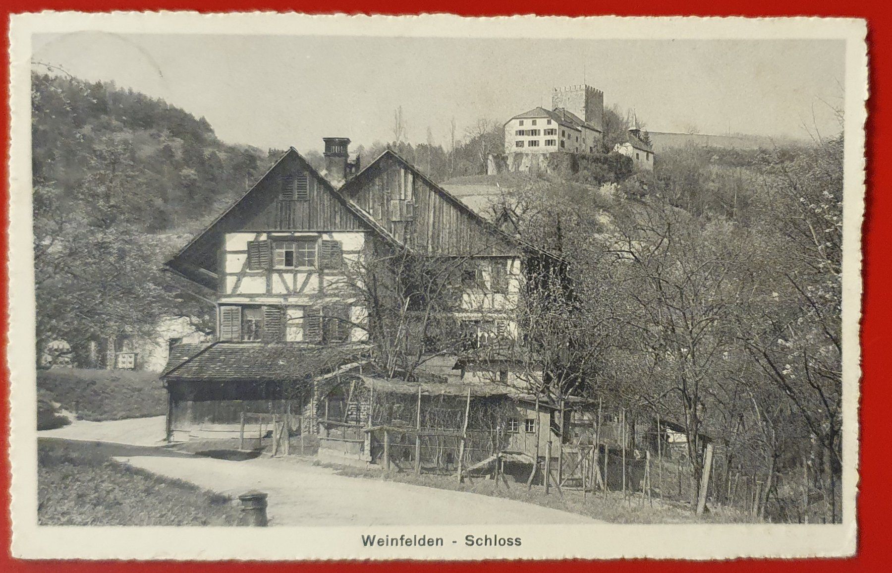 Cartoline postali: Weinfelden 1913 - Schloss – Usato da Kreuzlingen venduto da Rschweiz1