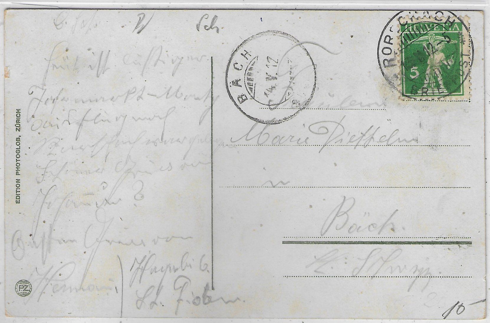 Cartoline postali: Rorschach - Generalansicht – Usato da Ettingen venduto da Kartenplanet 1