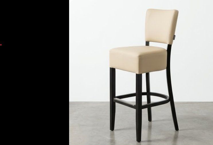 Hocker: Barhocker (Beige & Schwarz) – Neu (gemäss Beschreibung) aus Dübendorf von schnaeppchenjaeger80