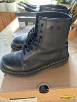 Dr. Martens Boots Studded Black Size 38 Leather Used