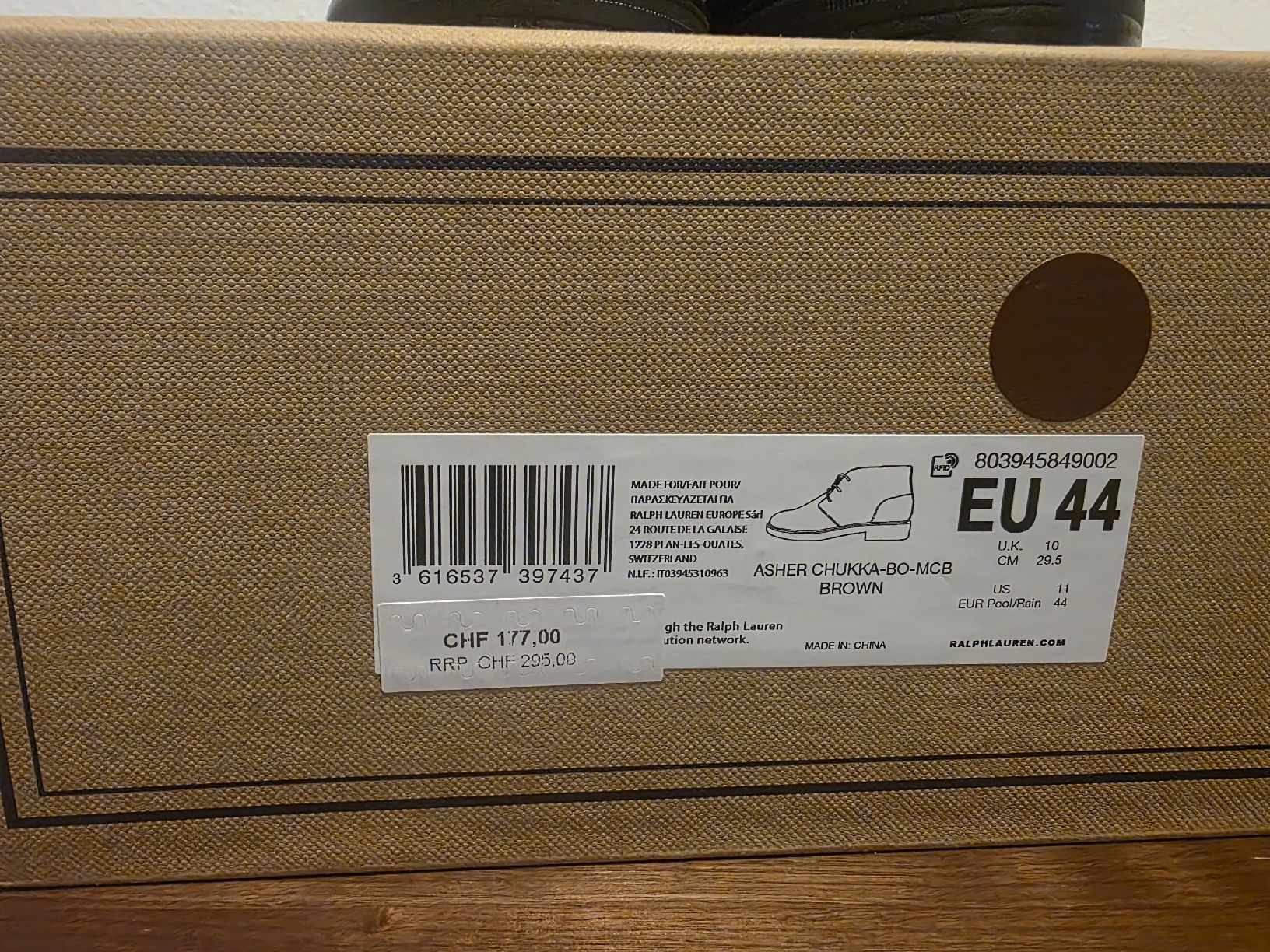 Ralph Lauren Scarpe da uomo: Ralph Lauren Schuhe 44 NEU – Nuovo e nell'imballaggio originale da Buchs SG venduto da MATGEOMAR 3