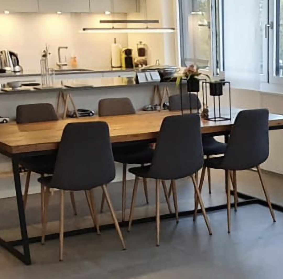 Chaises: 7x Esszimmerstühle aus Stoff – D'occasion à Sursee par livia12 1