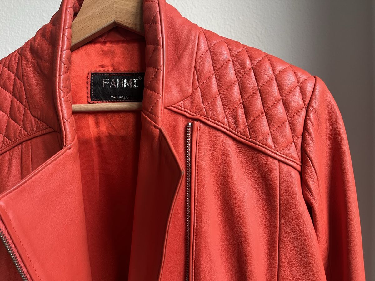 Giacche: Lederjacke Dunkel Orange – Usato da Basel venduto da mar_rlr9 1
