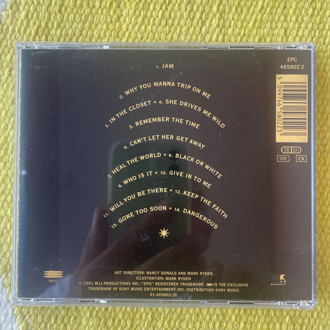 CDs: MICHAEL JACKSON-DANGEROUS – D'occasion à Rorschacherberg par CD-Roli 1
