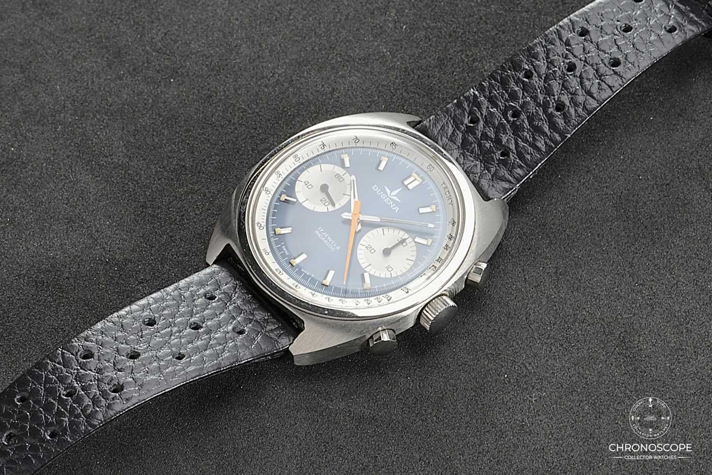 Dugena Uhren: Dugena “Poor Man’s Carrera” Chronograph – Gebraucht aus Luzern von ChronoScope6004 4
