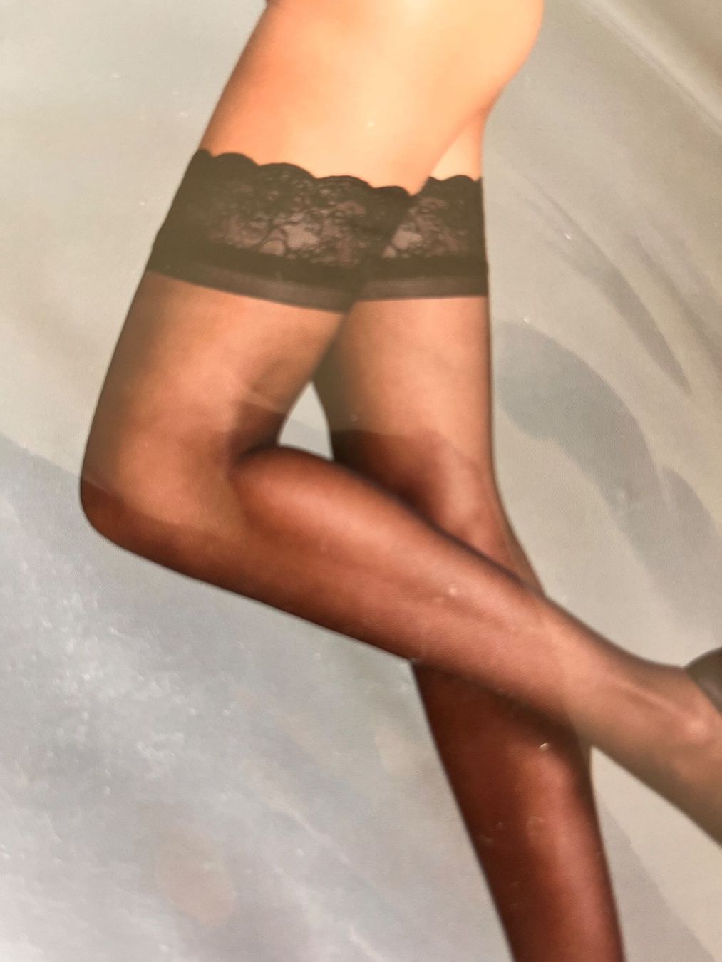 Calze & Collant: Halterlose Strümpfe mit Spitzen, Manor, Grösse L, Nude – Nuovo e nell'imballaggio originale da Rudolfstetten venduto da gst_g7xl 1
