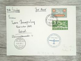 TR82 Enveloppe + Timbre Suisse 1939