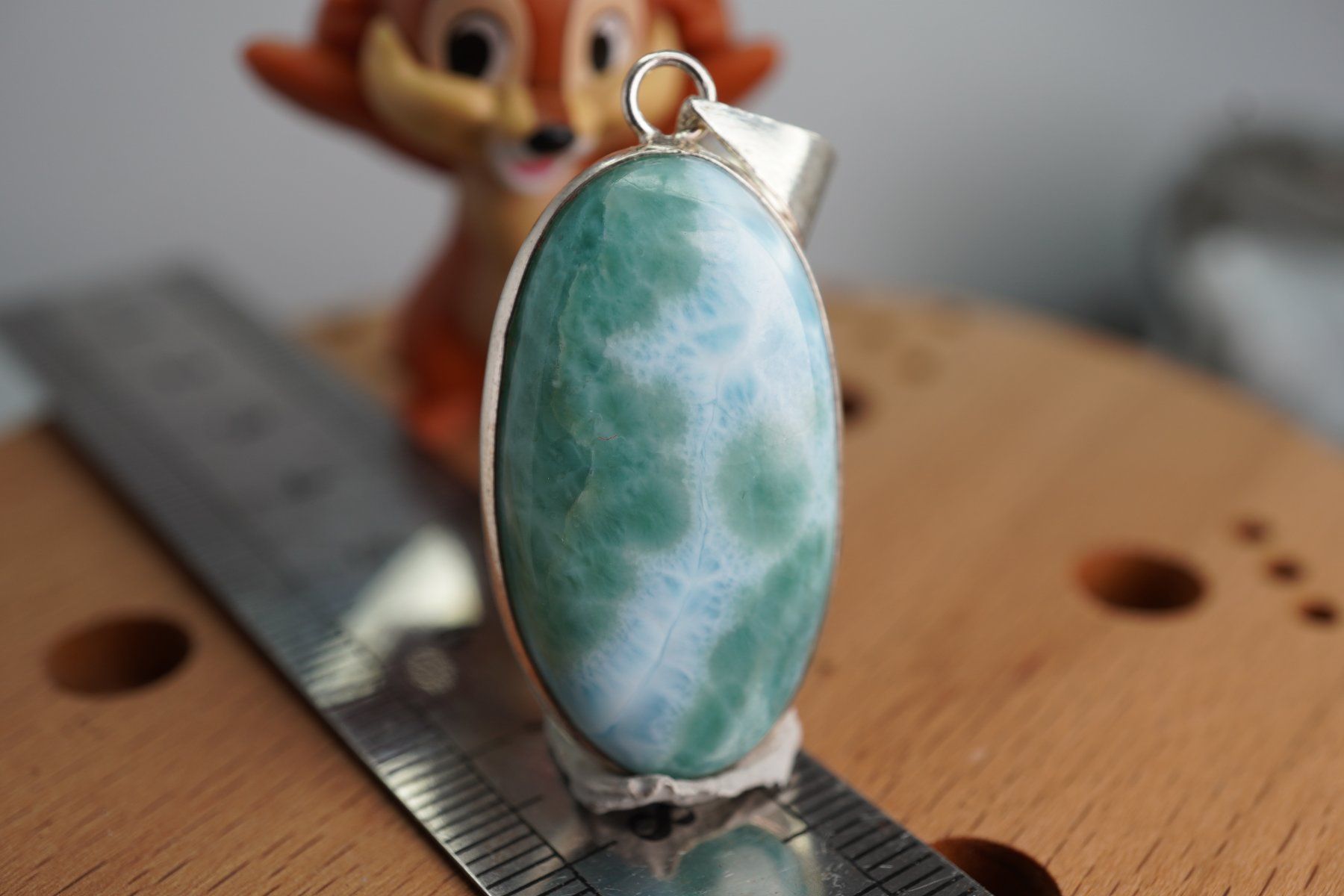 Minerali & Pietre curative: Larimar   Wunderschön    Anhänger   by  "TOPSTONE" ab 1.- – Nuovo e nell'imballaggio originale da Eschenbach SG venduto da topstone 5