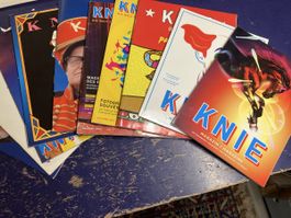 12x Zirkus Knie Magazine 2000-2017