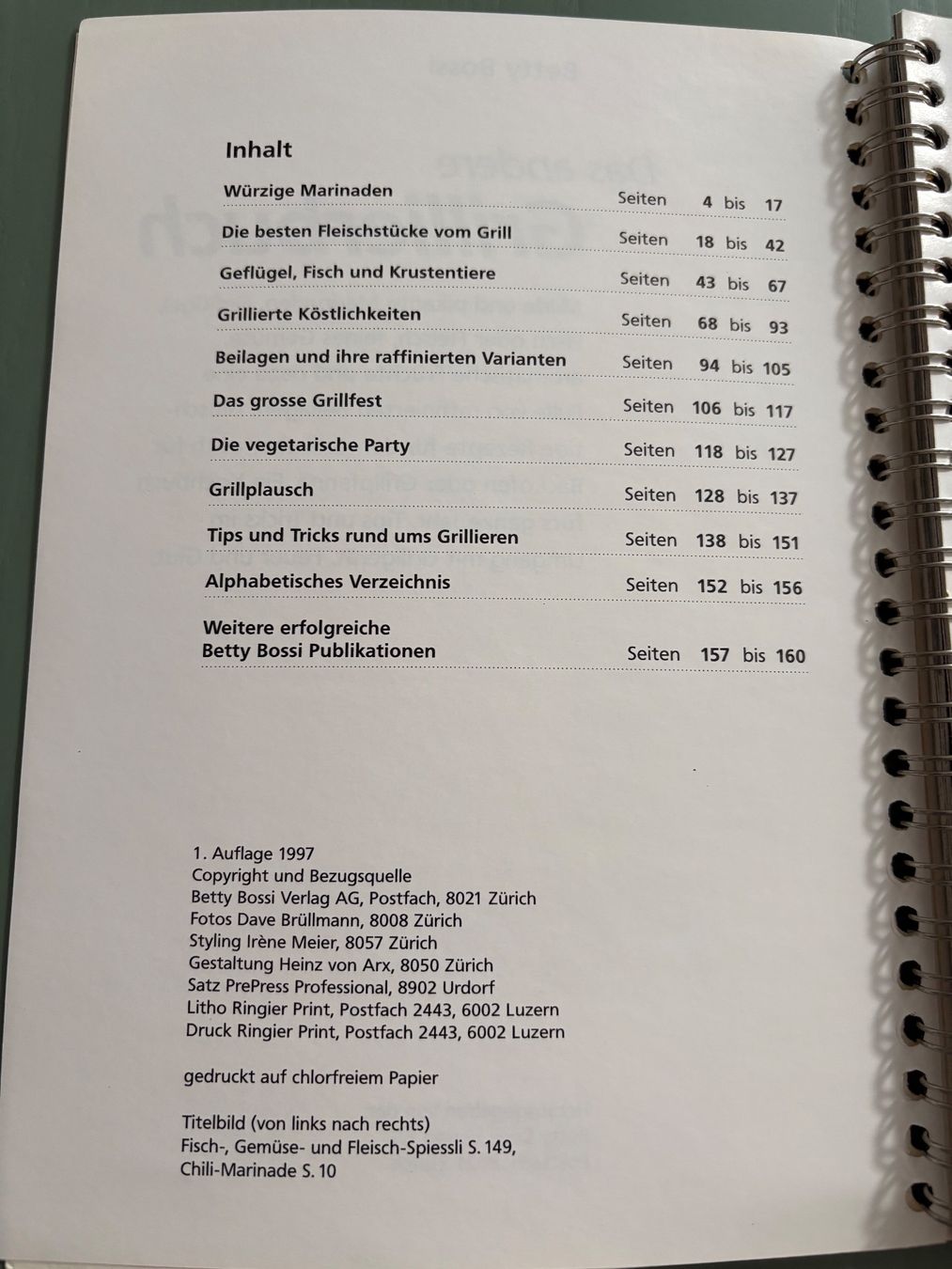 Libri: Grillierbücher / 2 Stück – Usato da Zürich venduto da jimmy_12 2
