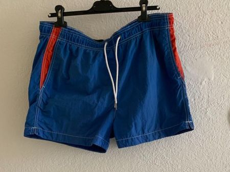 Badehose H&M blau orange Grösse L guter Zustand (H)